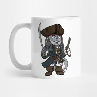 Captain Mort Sparrow - Cats Of The Caribbean Mug